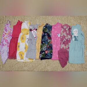 Bundle Of 9 Girls' Dresses Size 18M Various Brands
